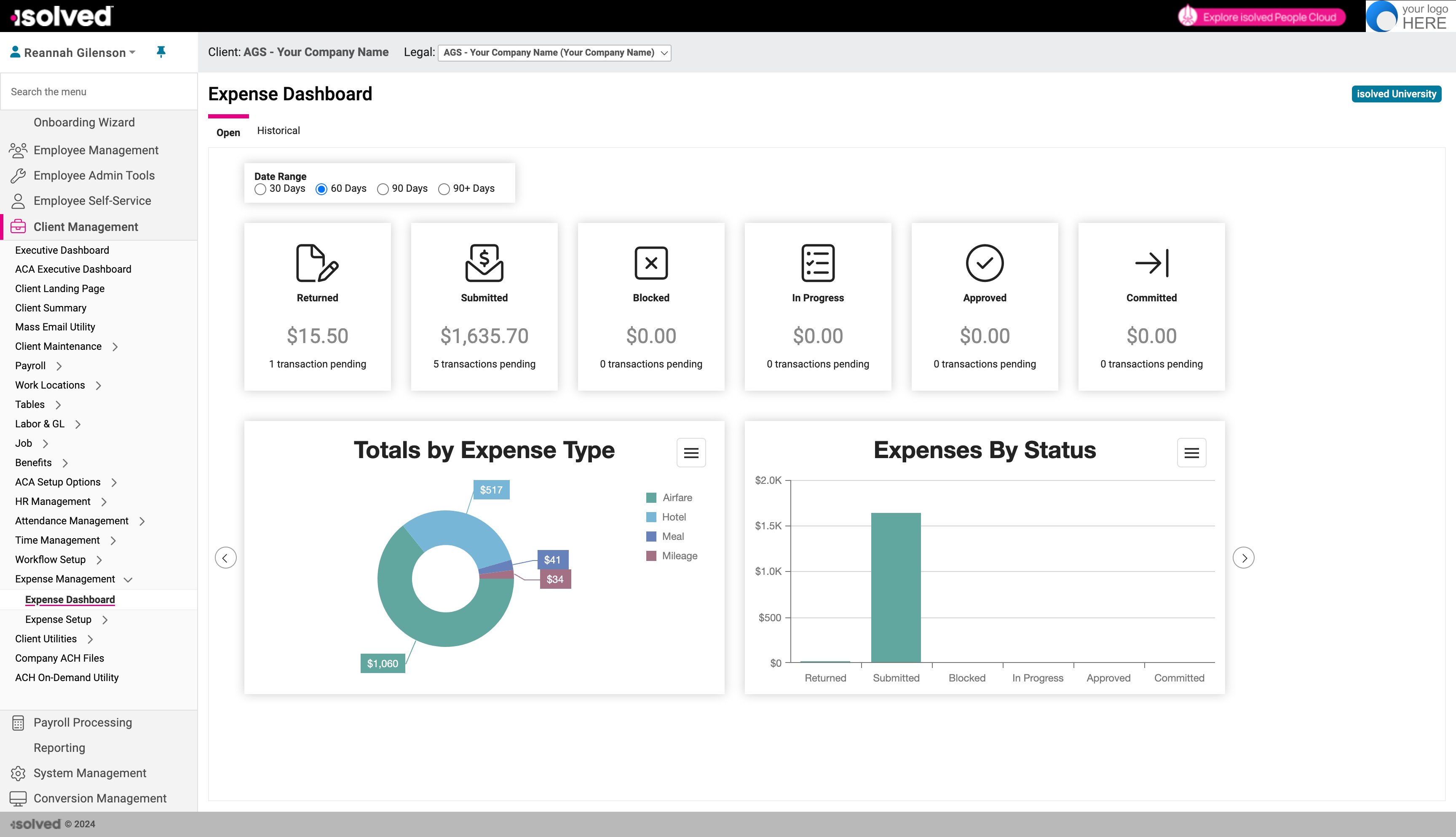 Expense Dashboard